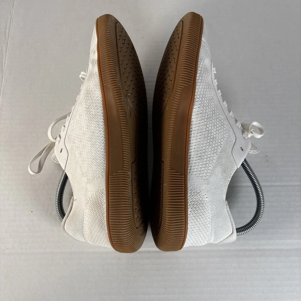 Flux Adapt Trainer Sneakers Mens Size 9 White Knit Comfort Athleisure Training